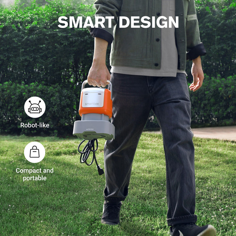 Smartbot Submersible Water Pump, 1/2 HP, Flow Rate 2800 GPH, Max Lift 25 Ft, 6 Hose Kit, Small Portable Electric Utility Pump, Auto-Flo® Automatic Switch, Knock Over Operation, Dry Run Protection